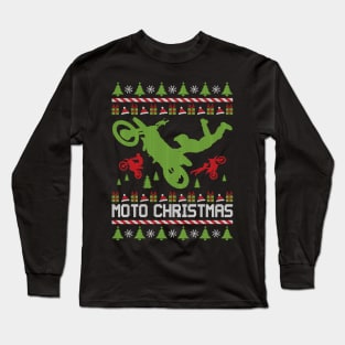 MOTO CHRISTMAS Long Sleeve T-Shirt